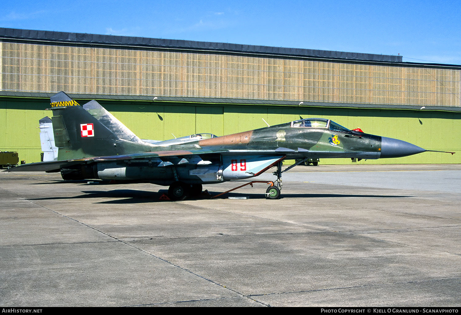 Aircraft Photo of 89 | Mikoyan-Gurevich MiG-29A (9-12A) | Poland - Air Force | AirHistory.net #779294