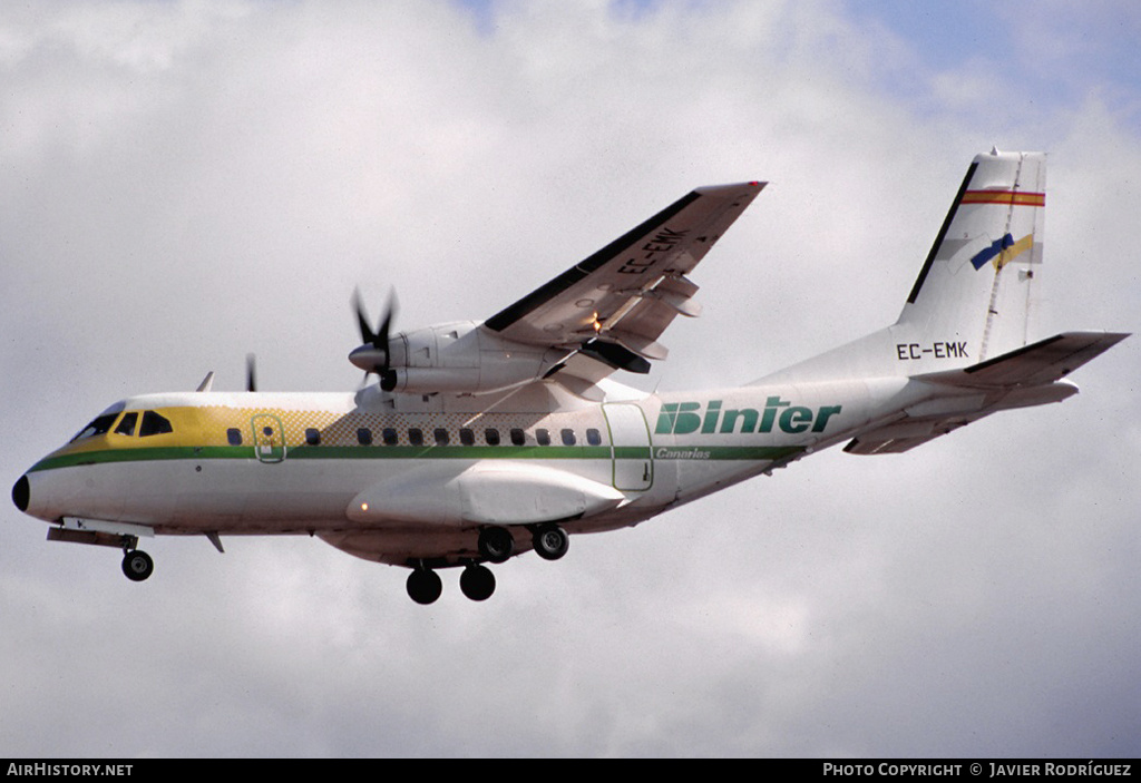 Aircraft Photo of EC-EMK | CASA/IPTN CN235-10 | Binter Canarias | AirHistory.net #779319
