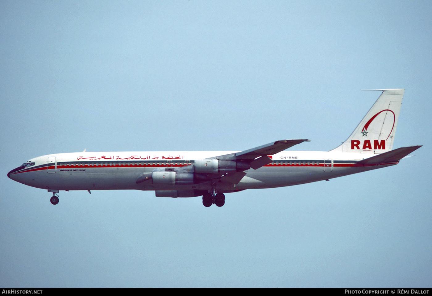 Aircraft Photo of CN-RMB | Boeing 707-351C | Royal Air Maroc - RAM | AirHistory.net #779363