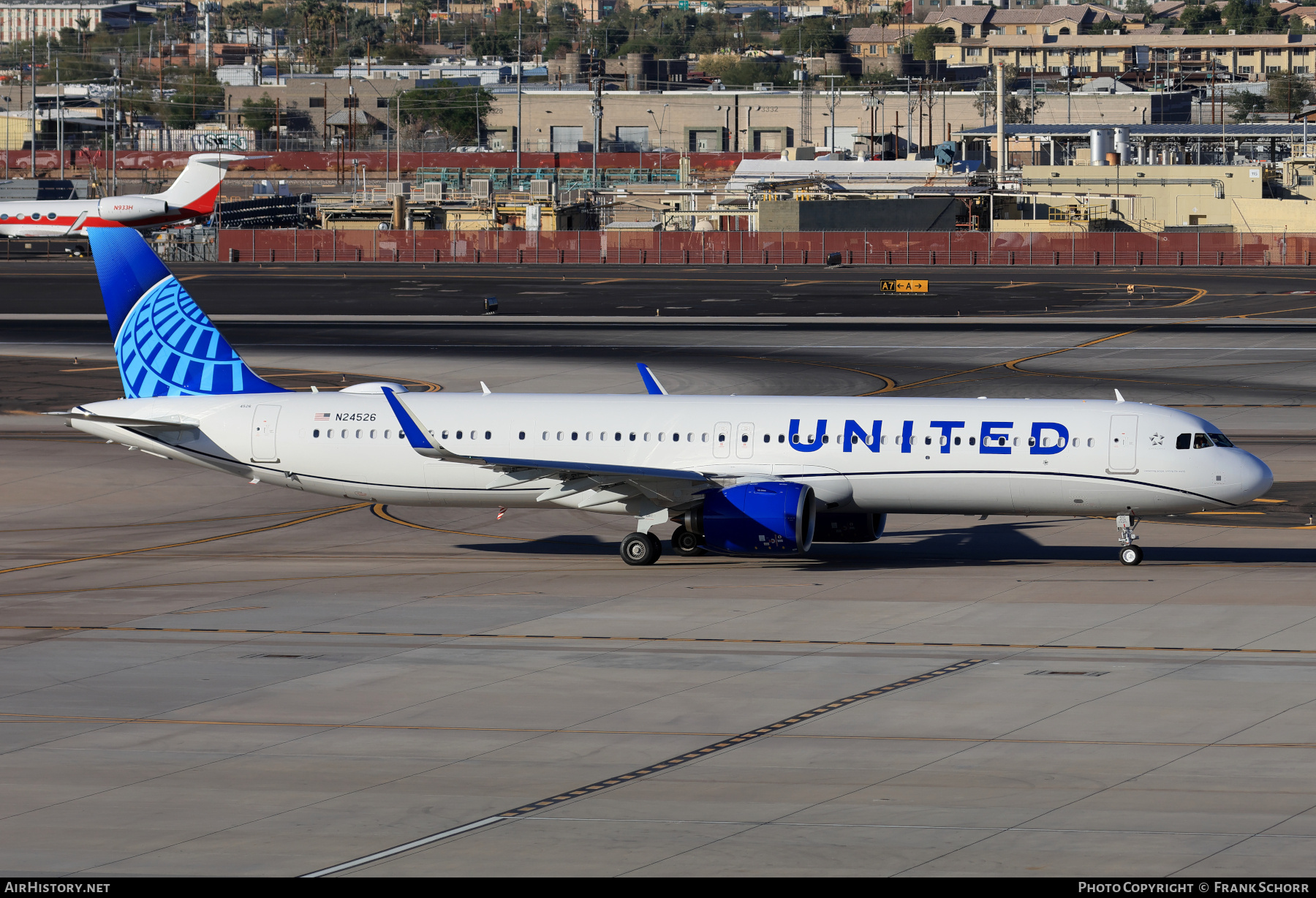 Aircraft Photo of N24526 | Airbus A321-271NX | United Airlines | AirHistory.net #779370