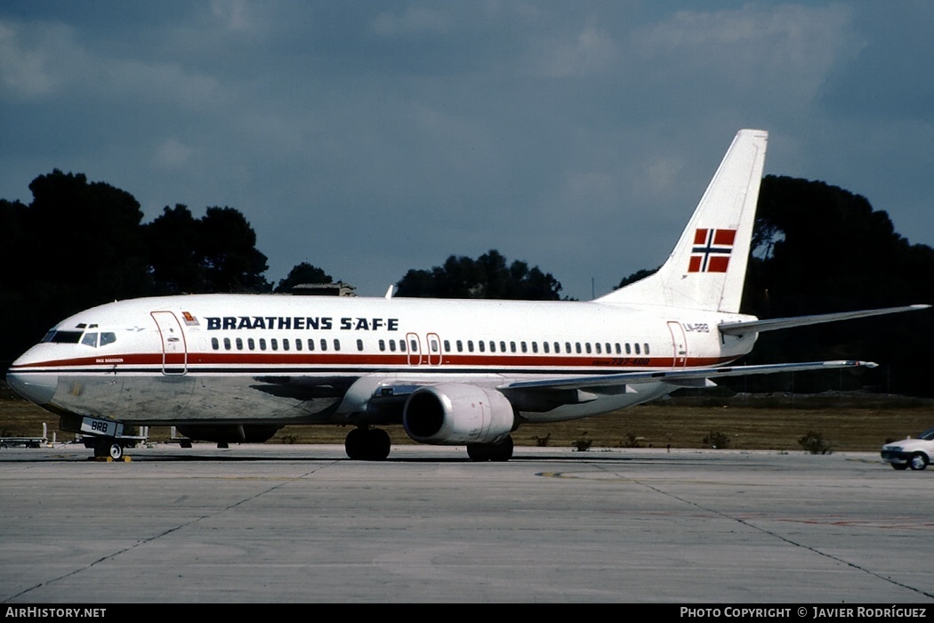 Aircraft Photo of LN-BRB | Boeing 737-405 | Braathens SAFE | AirHistory.net #779408