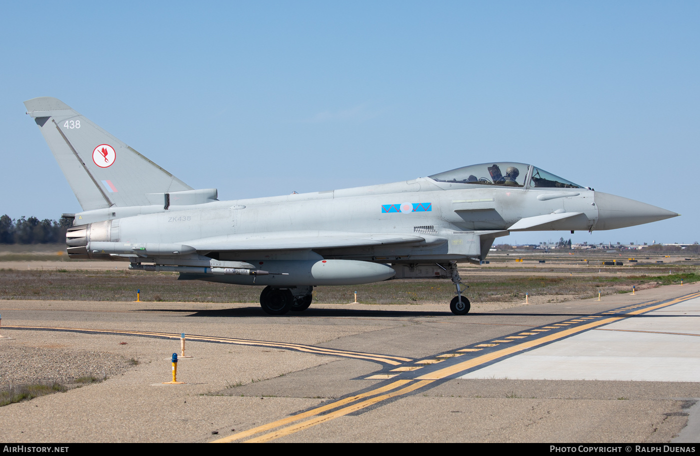 Aircraft Photo of ZK438 | Eurofighter EF-2000 Typhoon FGR4 | UK - Air Force | AirHistory.net #779425