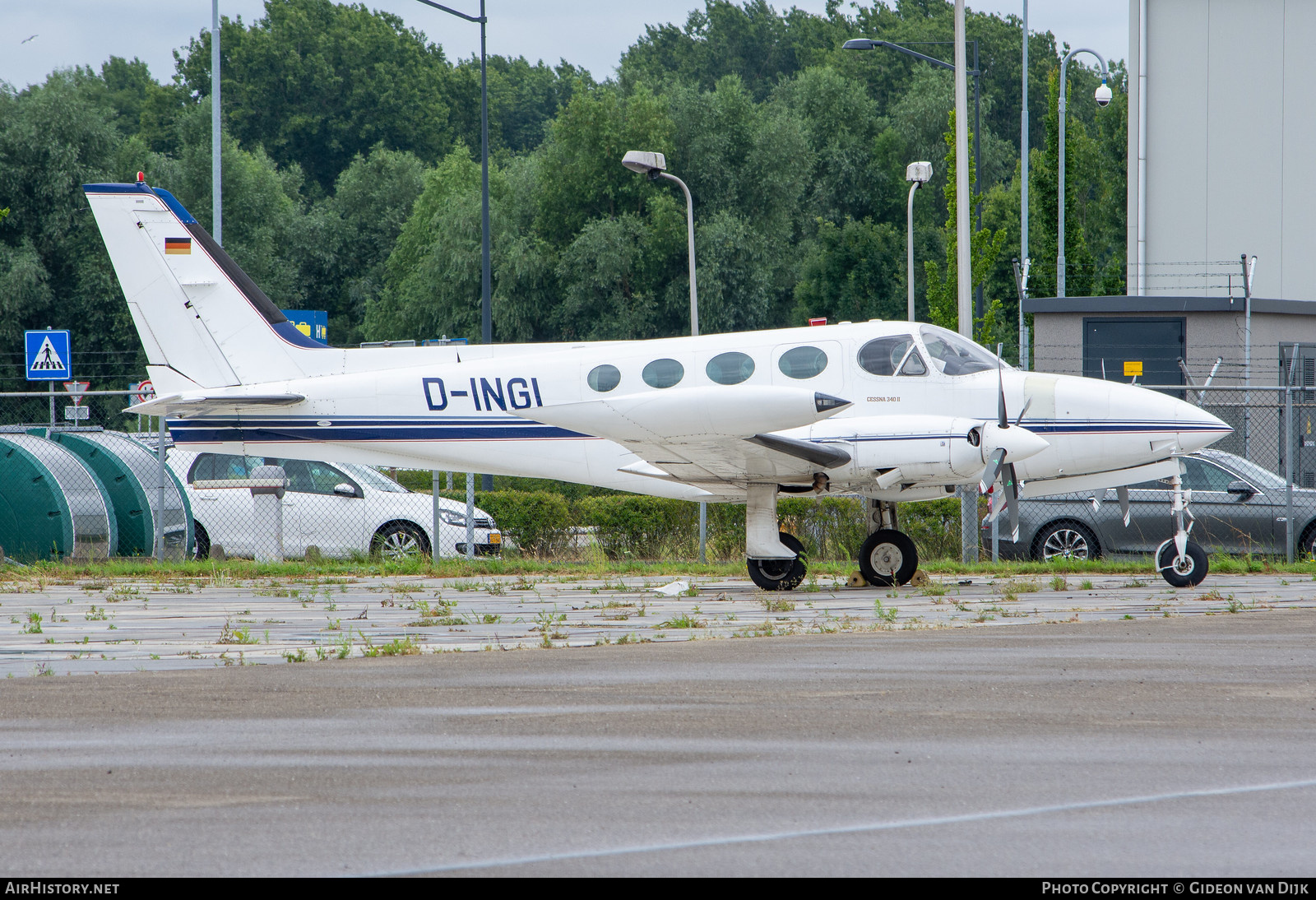 Aircraft Photo of D-INGI | Cessna 340A | AirHistory.net #779450