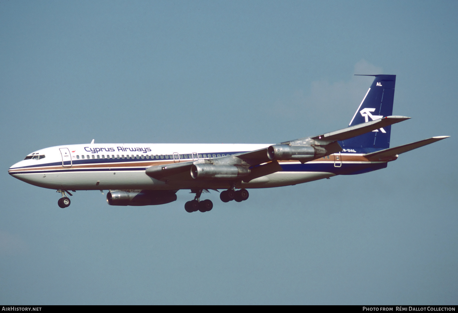 Aircraft Photo of 5B-DAL | Boeing 707-123B | Cyprus Airways | AirHistory.net #779456