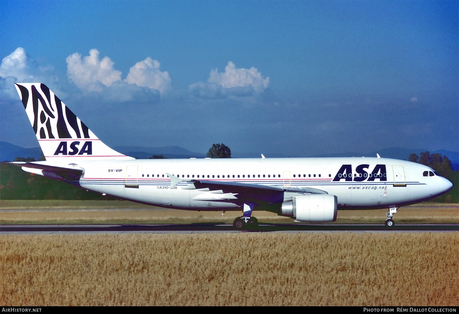Aircraft Photo of 5Y-VIP | Airbus A310-308 | African Safari Airways - ASA | AirHistory.net #779461