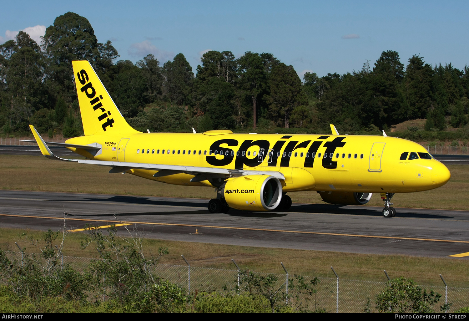 Aircraft Photo of N929NK | Airbus A320-271N | Spirit Airlines | AirHistory.net #779463