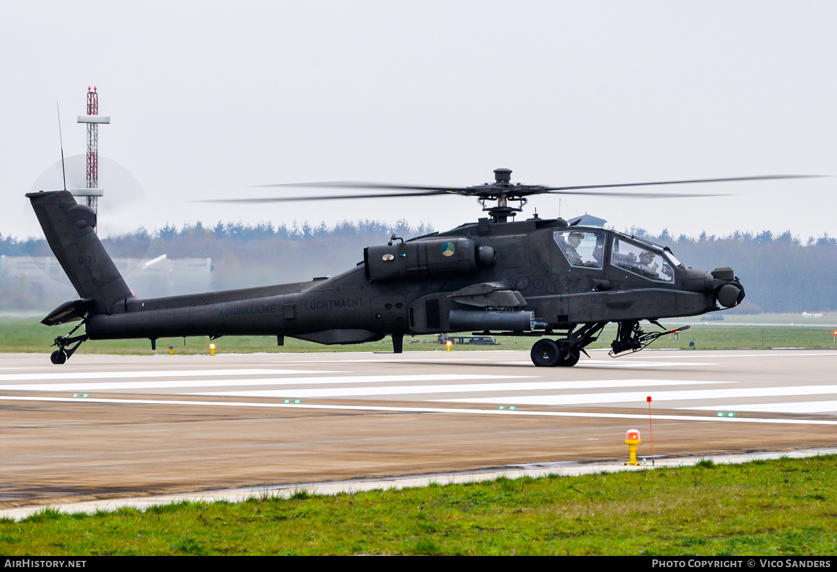 Aircraft Photo of Q-21 | Boeing AH-64D Apache Longbow | Netherlands - Air Force | AirHistory.net #779474