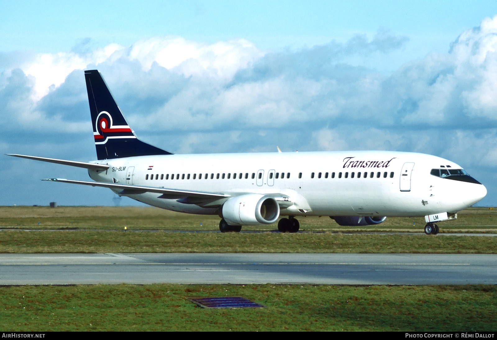 Aircraft Photo of SU-BLM | Boeing 737-4Y0 | Transmed Airlines | AirHistory.net #779480