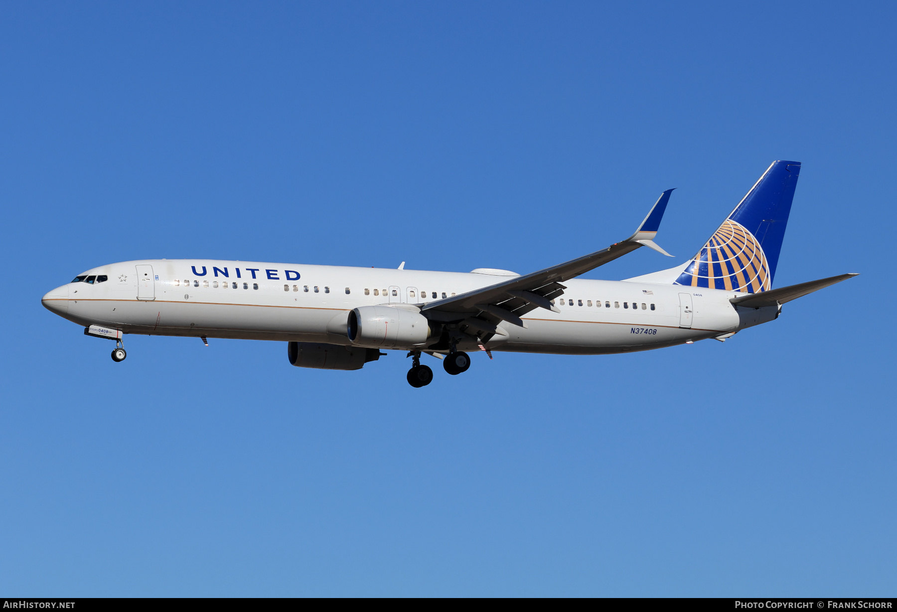Aircraft Photo of N37408 | Boeing 737-924 | United Airlines | AirHistory.net #779487