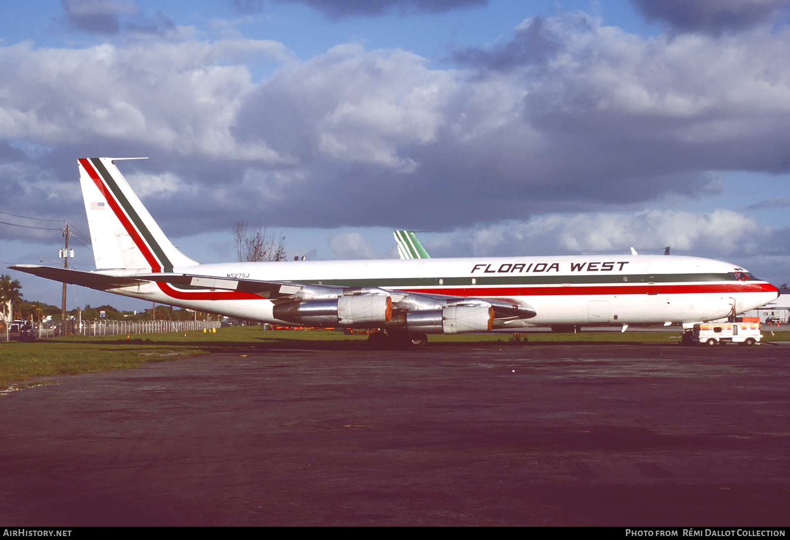 Aircraft Photo of N527SJ | Boeing 707-321C | Florida West Airlines | AirHistory.net #779493