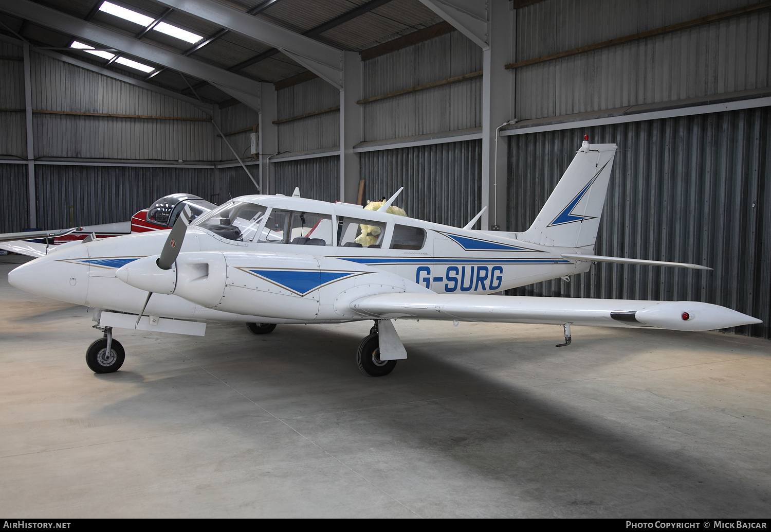 Aircraft Photo of G-SURG | Piper PA-30-160 Twin Comanche B | AirHistory.net #779498