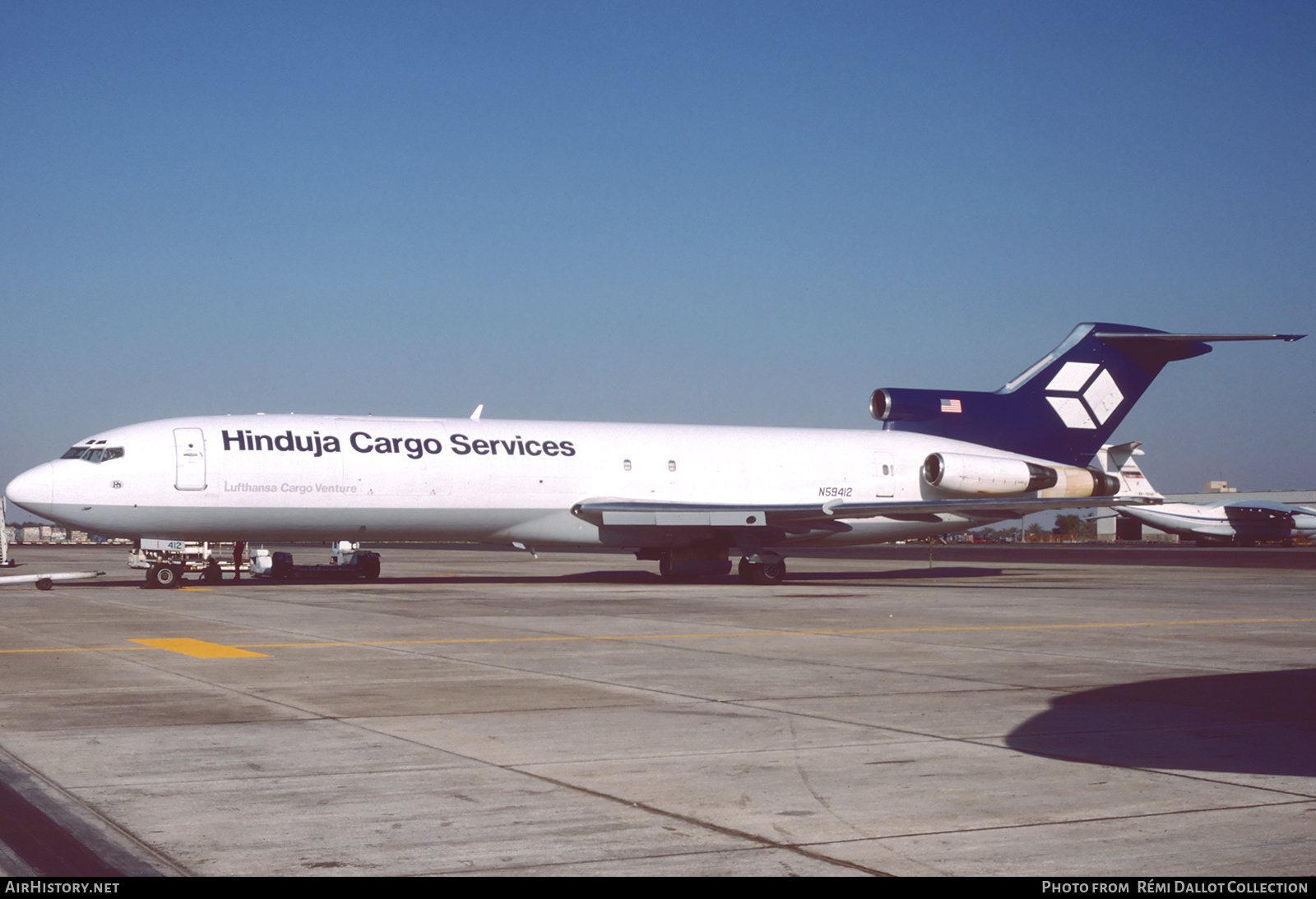 Aircraft Photo of N59412 | Boeing 727-243/Adv(F) | Hinduja Cargo Services | AirHistory.net #779503
