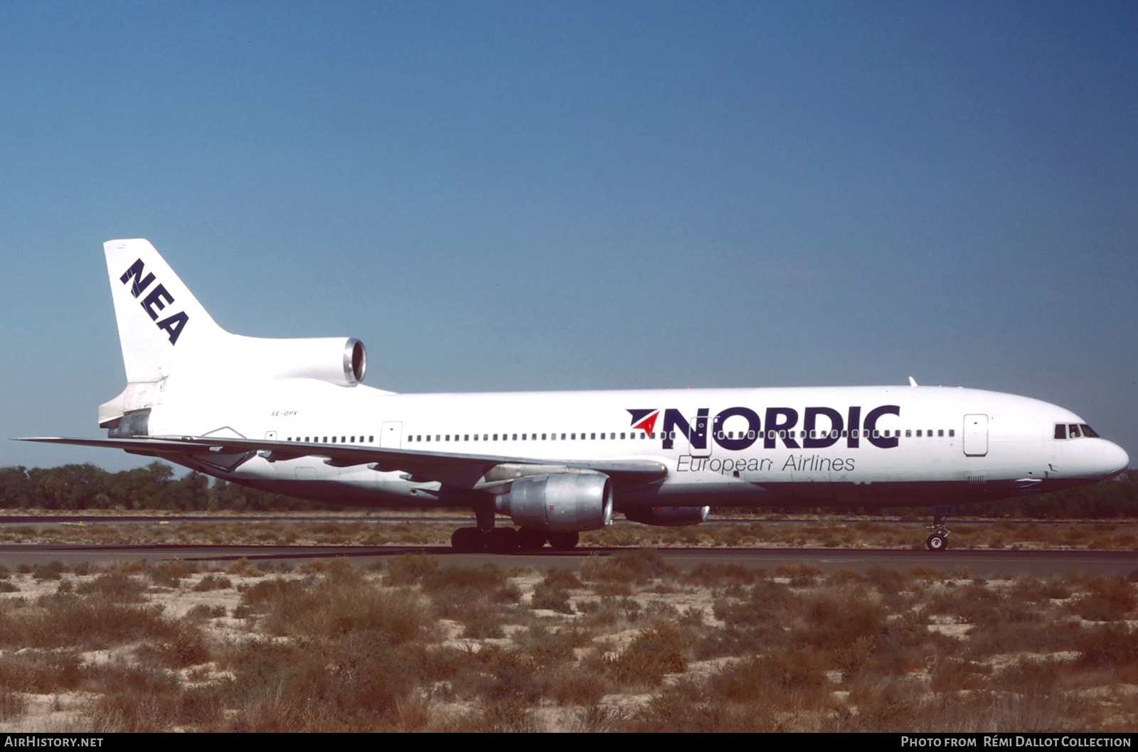 Aircraft Photo of SE-DPX | Lockheed L-1011-385-1 TriStar 50 | Nordic European Airlines | AirHistory.net #779509