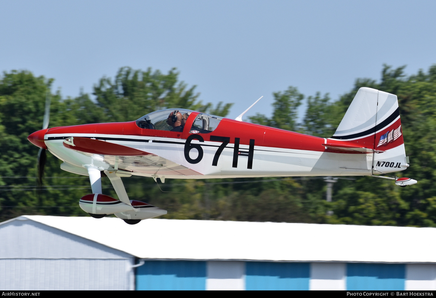Aircraft Photo of N700JL | Van's RV-6 | AirHistory.net #779513
