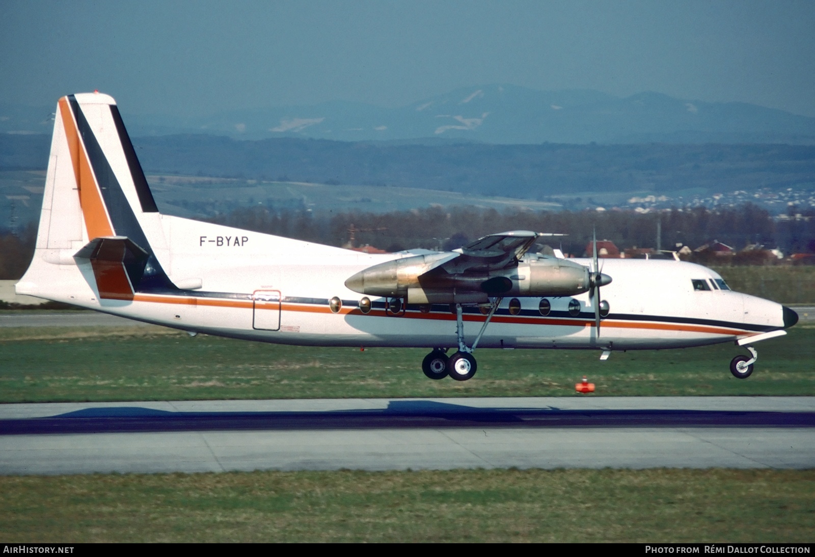 Aircraft Photo of F-BYAP | Fokker F27-100 Friendship | Uni-Air | AirHistory.net #779517