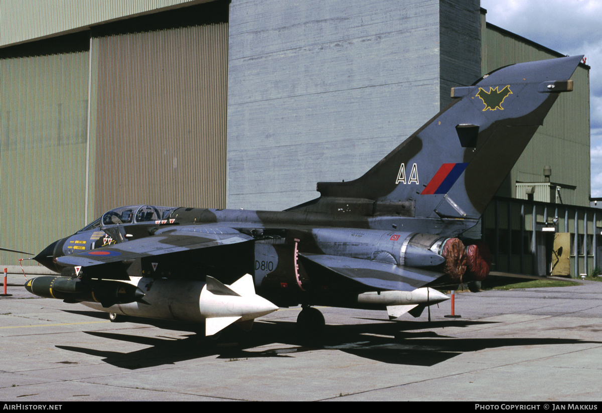 Aircraft Photo of ZD810 | Panavia Tornado GR1 | UK - Air Force | AirHistory.net #779524