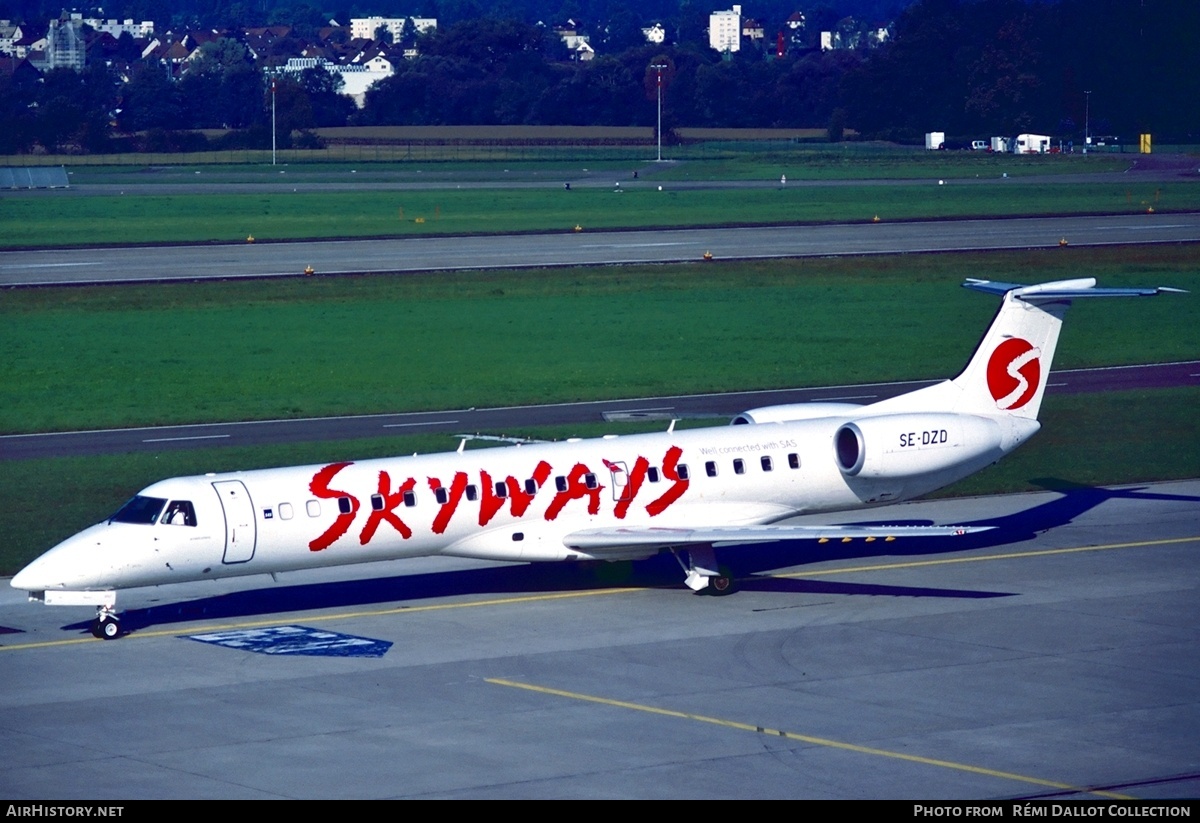 Aircraft Photo of SE-DZD | Embraer ERJ-145EP (EMB-145EP) | Skyways | AirHistory.net #779530