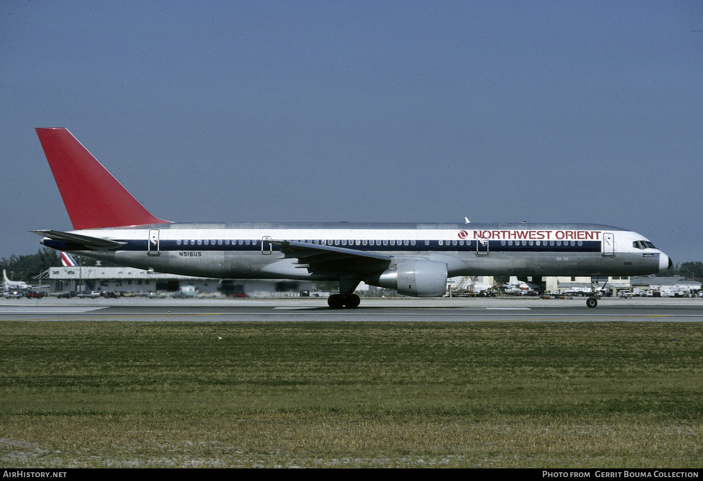 Aircraft Photo of N516US | Boeing 757-251 | Northwest Orient Airlines | AirHistory.net #779563