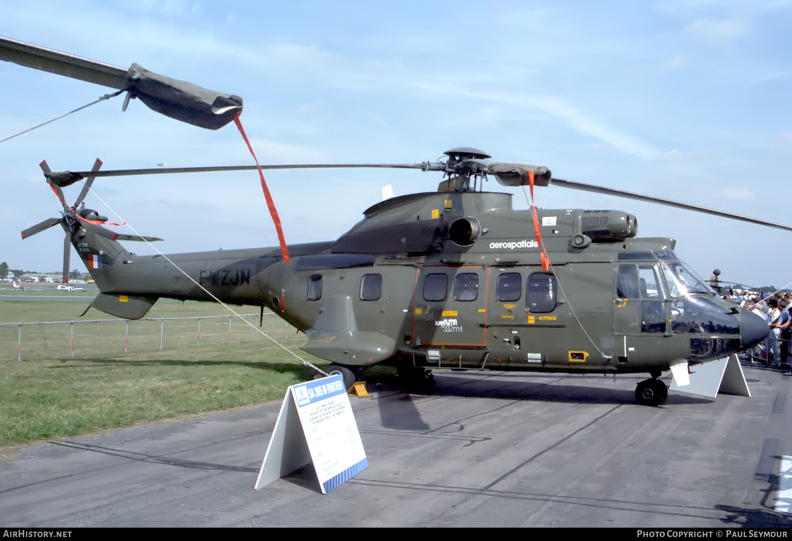 Aircraft Photo of F-WZJN | Aerospatiale AS-332M1 Super Puma | Aerospatiale | AirHistory.net #779565