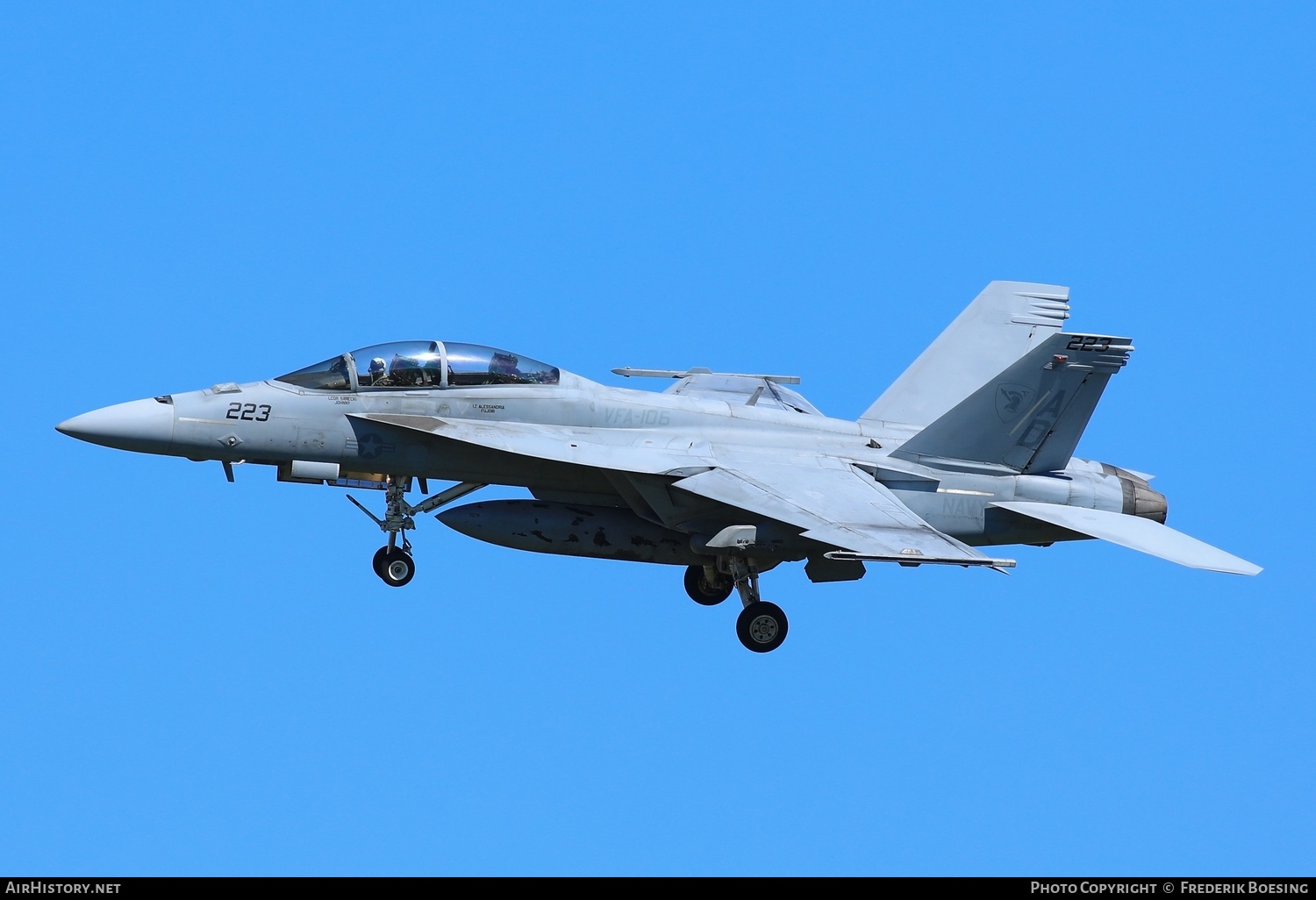 Aircraft Photo of 166681 | Boeing F/A-18F Super Hornet | USA - Navy | AirHistory.net #779566