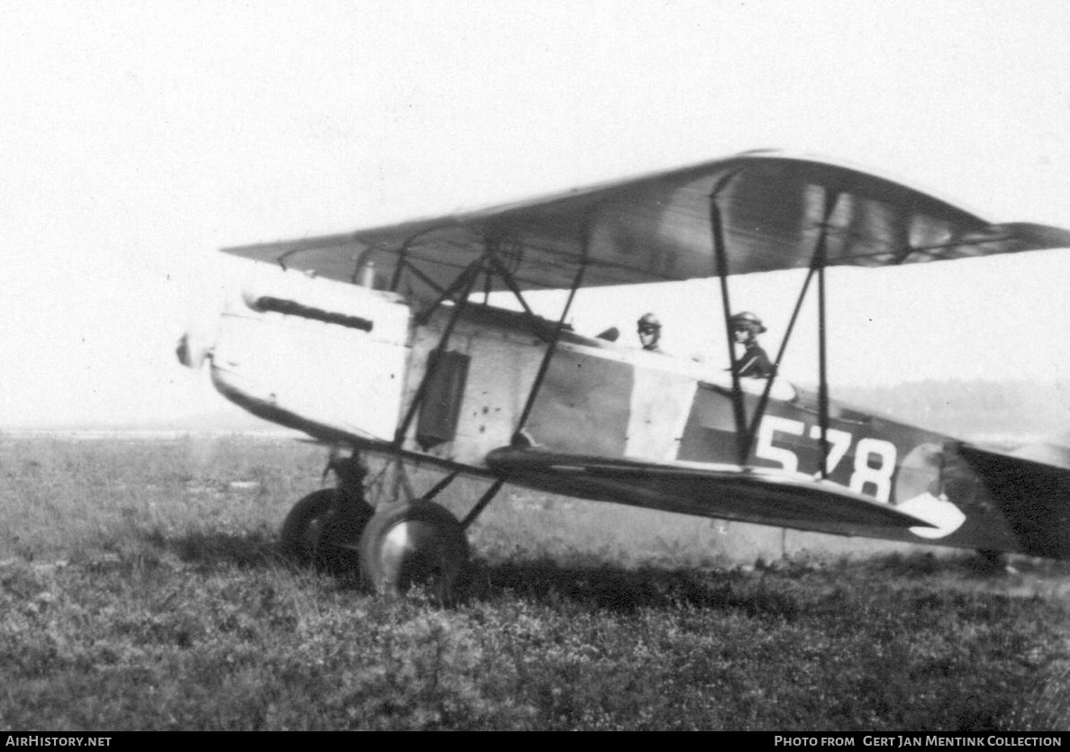 Aircraft Photo of 578 | Fokker C.IV | Netherlands - Air Force | AirHistory.net #779575