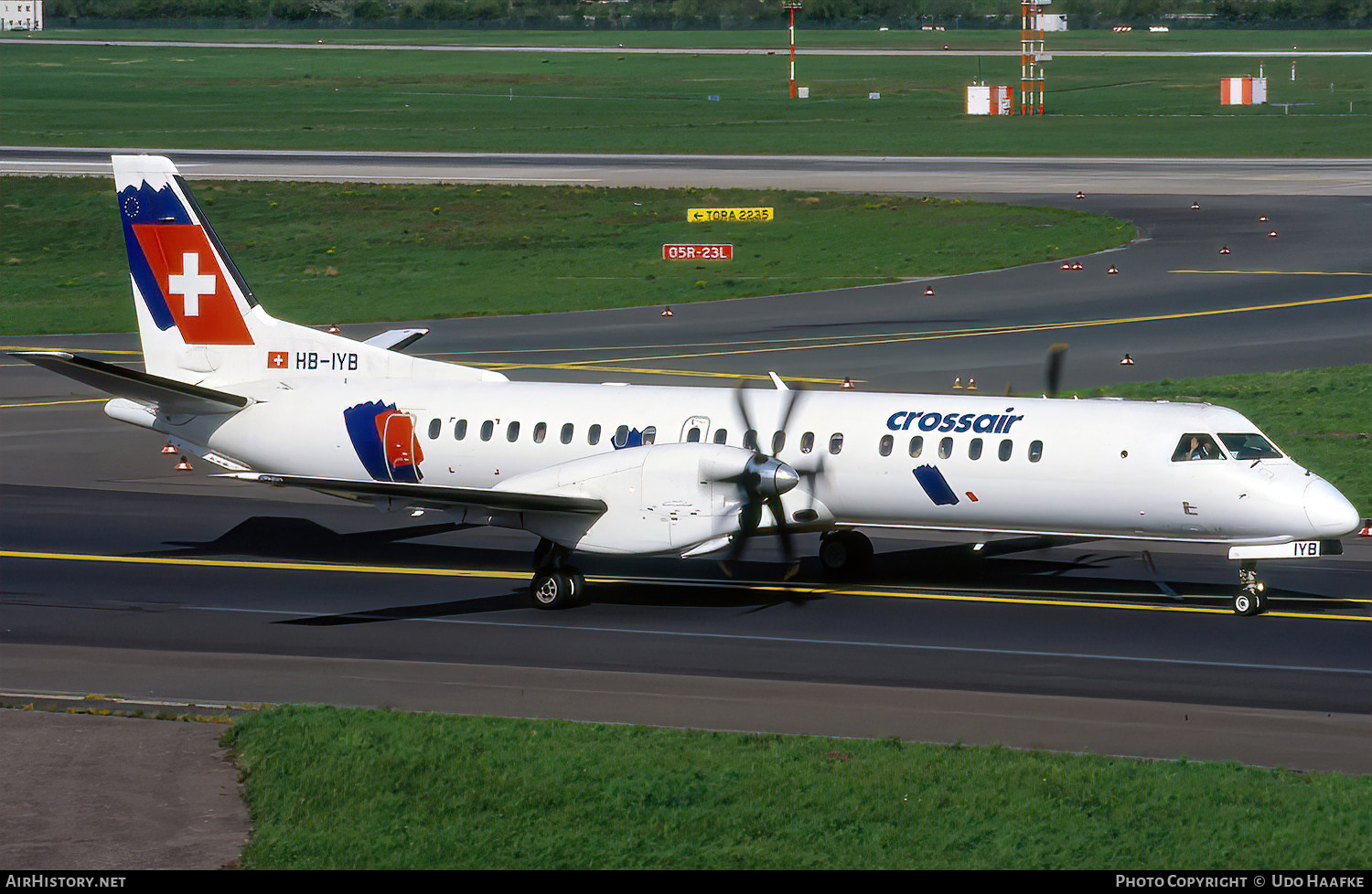 Aircraft Photo of HB-IYB | Saab 2000 | Crossair | AirHistory.net #779593