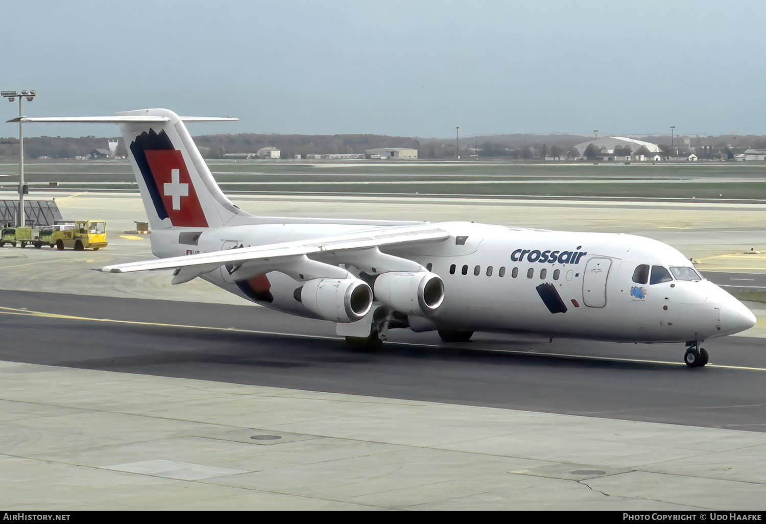Aircraft Photo of HB-IYX | British Aerospace Avro 146-RJ100 | Crossair | AirHistory.net #779595