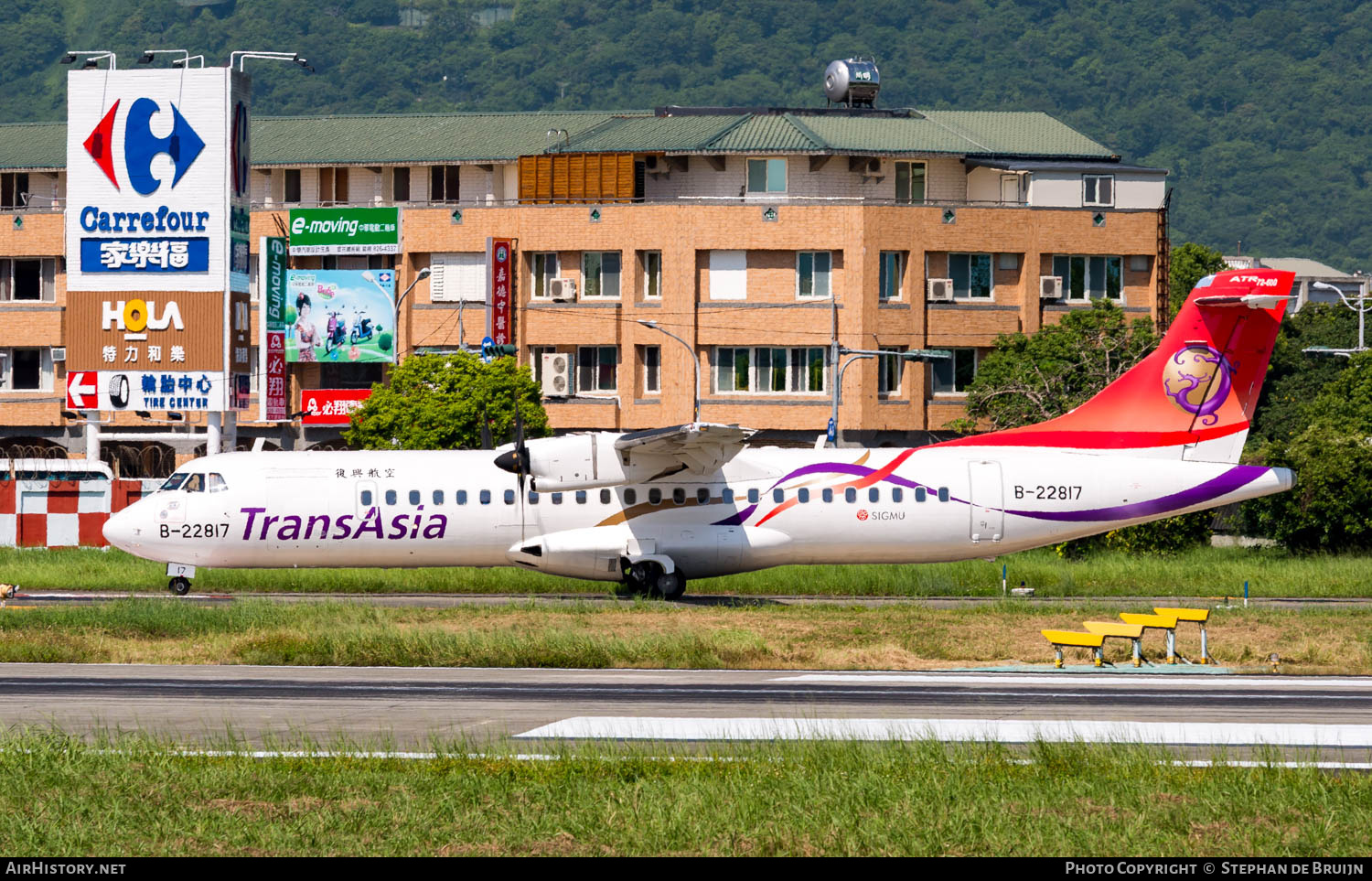 Aircraft Photo of B-22817 | ATR ATR-72-600 (ATR-72-212A) | TransAsia Airways | AirHistory.net #779597