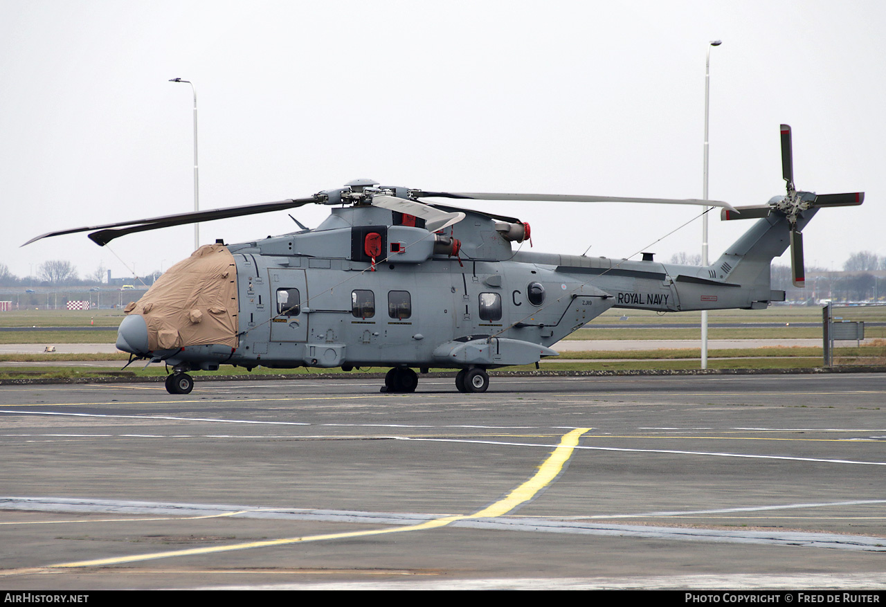 Aircraft Photo of ZJ119 | EHI EH101-411 Merlin HC4 | UK - Navy | AirHistory.net #779599