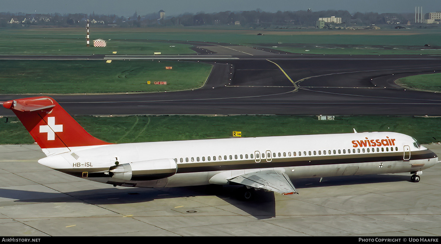 Aircraft Photo of HB-ISL | McDonnell Douglas DC-9-51 | Swissair | AirHistory.net #779600