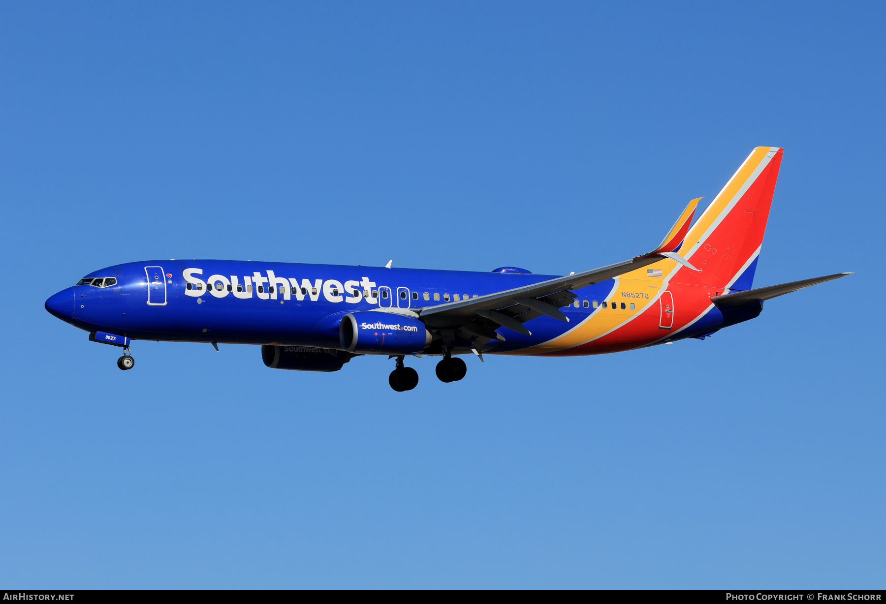 Aircraft Photo of N8527Q | Boeing 737-8H4 | Southwest Airlines | AirHistory.net #779604