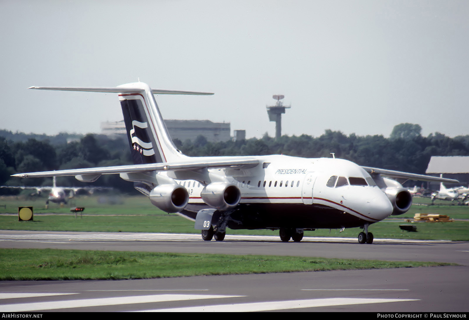 Aircraft Photo of G-OHAP | British Aerospace BAe-146-200 | Presidential Airways | AirHistory.net #779612