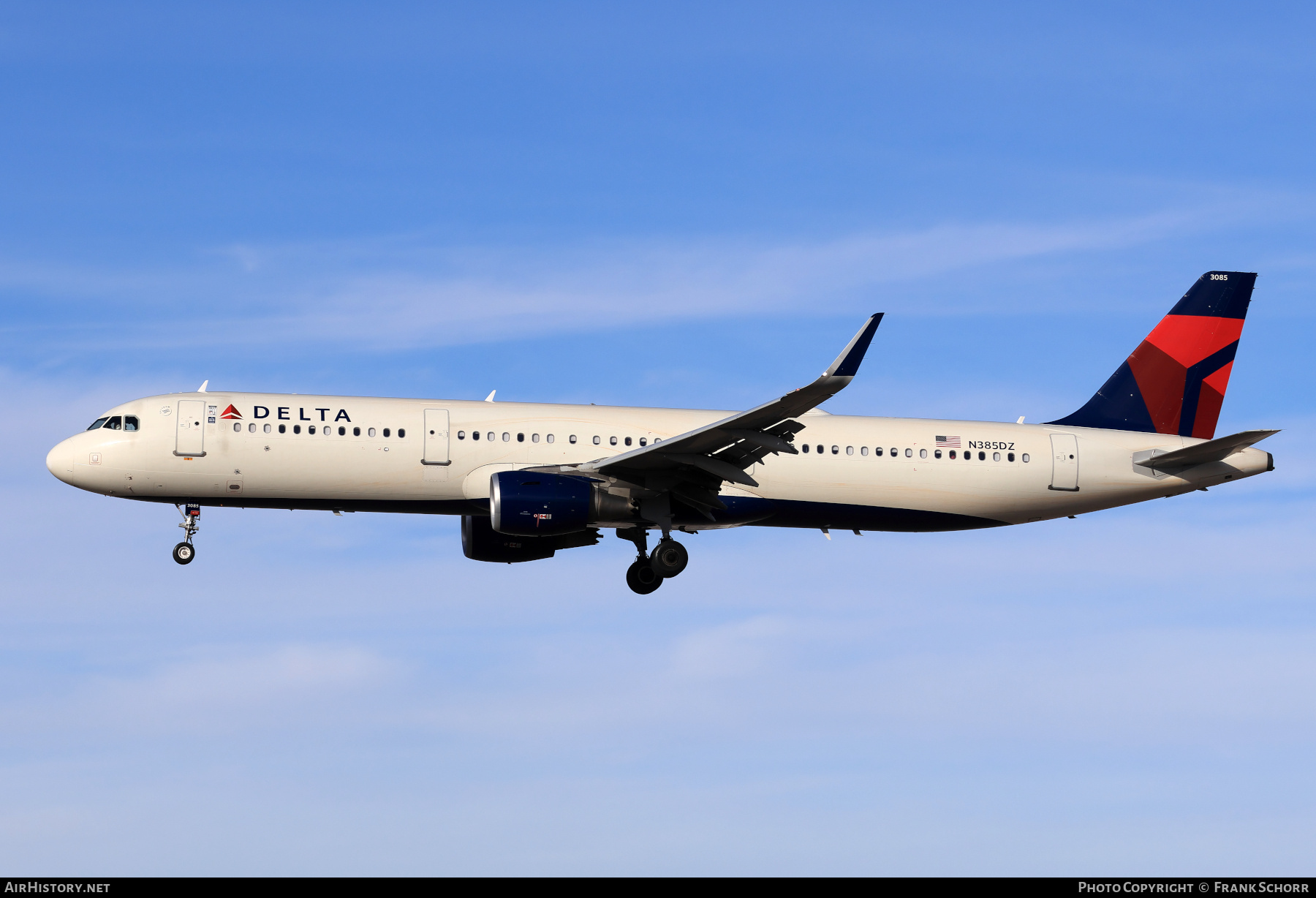 Aircraft Photo of N385DZ / A321-211 | Airbus A321-211 | Delta Air Lines | AirHistory.net #779615