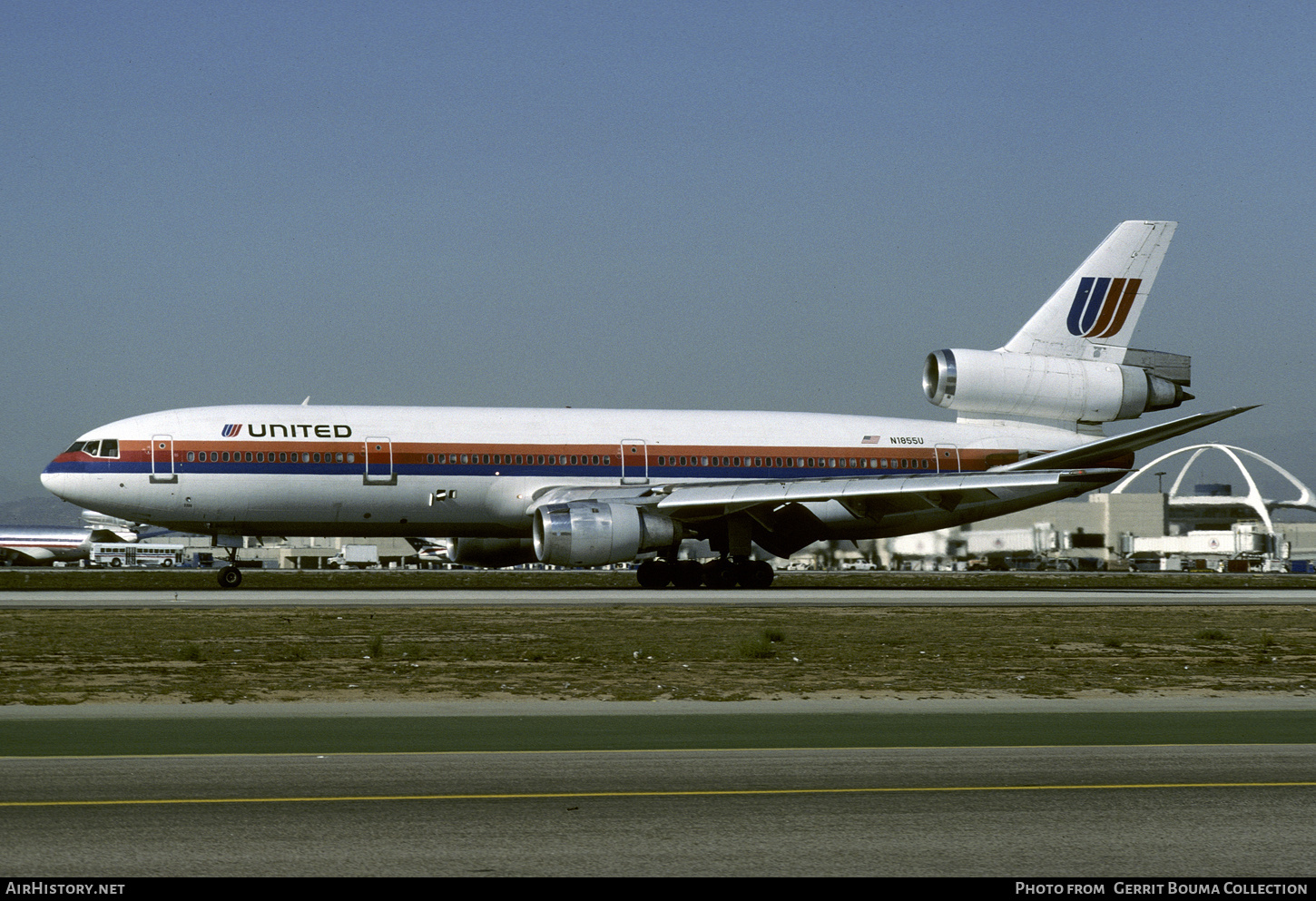 Aircraft Photo of N1855U | McDonnell Douglas DC-10-30 | United Airlines | AirHistory.net #779618