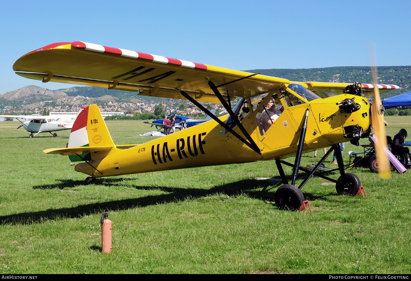 Aircraft Photo of HA-RUF | Rubik R-18C Kanya | Goldtimer Alapítvány | AirHistory.net #779624
