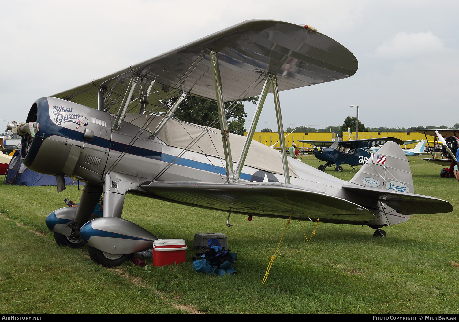 Aircraft Photo of N909PT | Boeing PT-17 Kaydet (B75N1) | USA - Air Force | AirHistory.net #779625