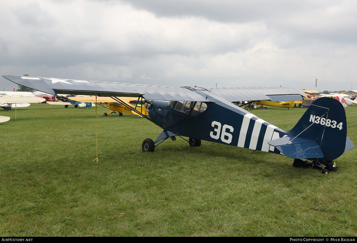 Aircraft Photo of N36834 | Aeronca 65TAC | USA - Air Force | AirHistory.net #779626