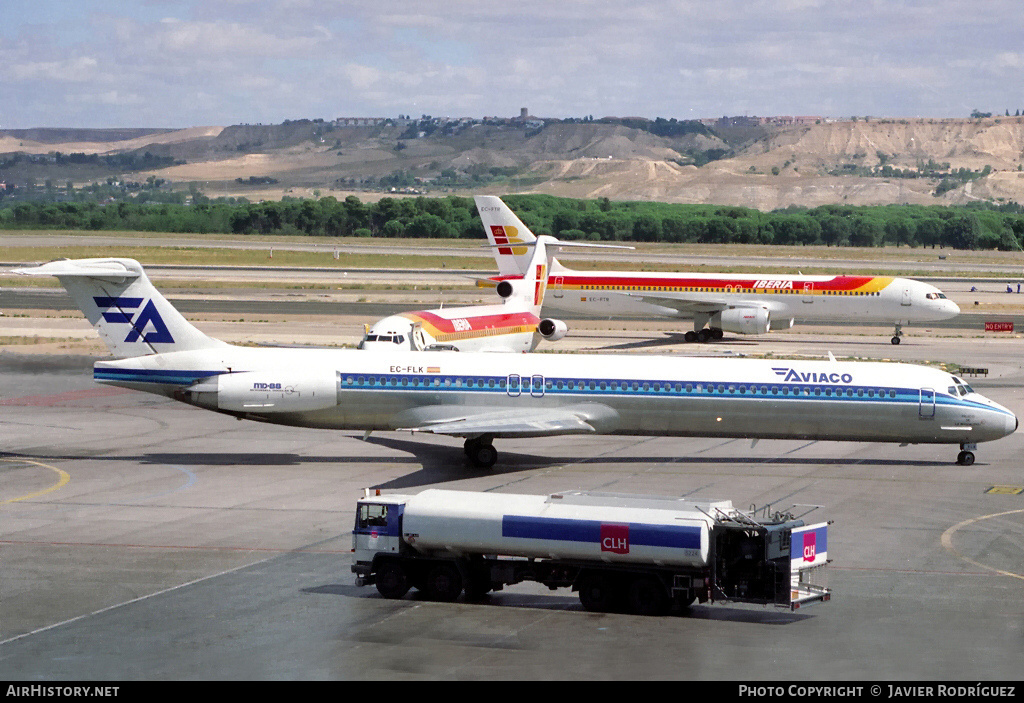 Aircraft Photo of EC-FLK | McDonnell Douglas MD-88 | Aviaco | AirHistory.net #779667