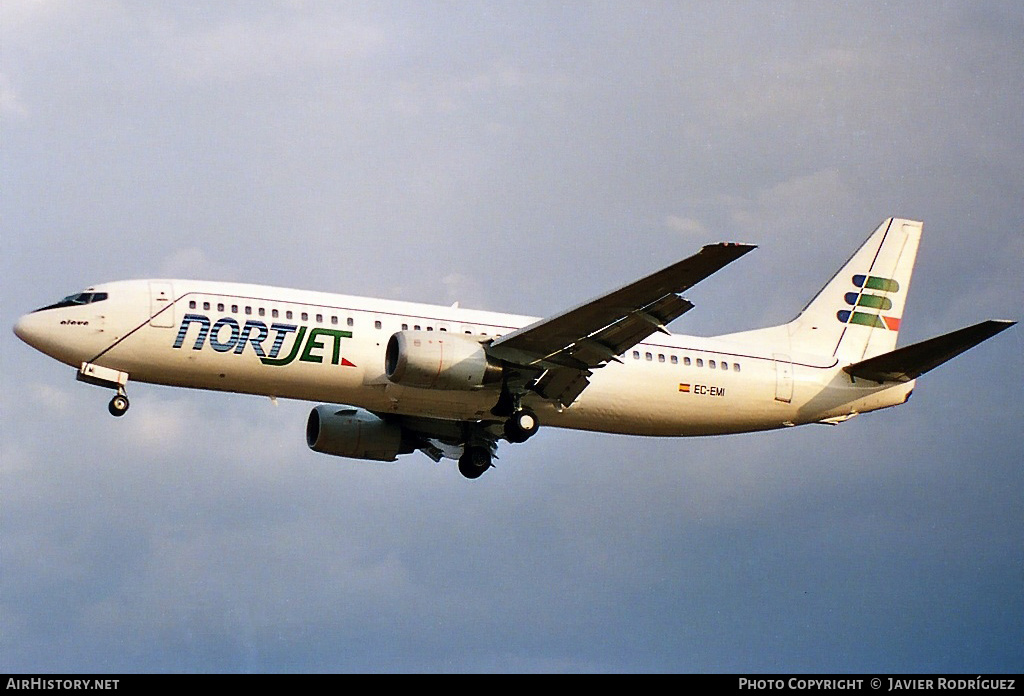 Aircraft Photo of EC-EMI | Boeing 737-4Y0 | Nortjet | AirHistory.net #779669