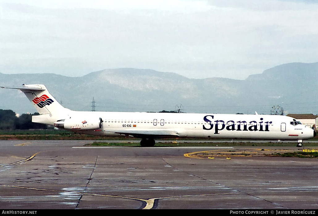 Aircraft Photo of EC-EIG | McDonnell Douglas MD-83 (DC-9-83) | Spanair | AirHistory.net #779670