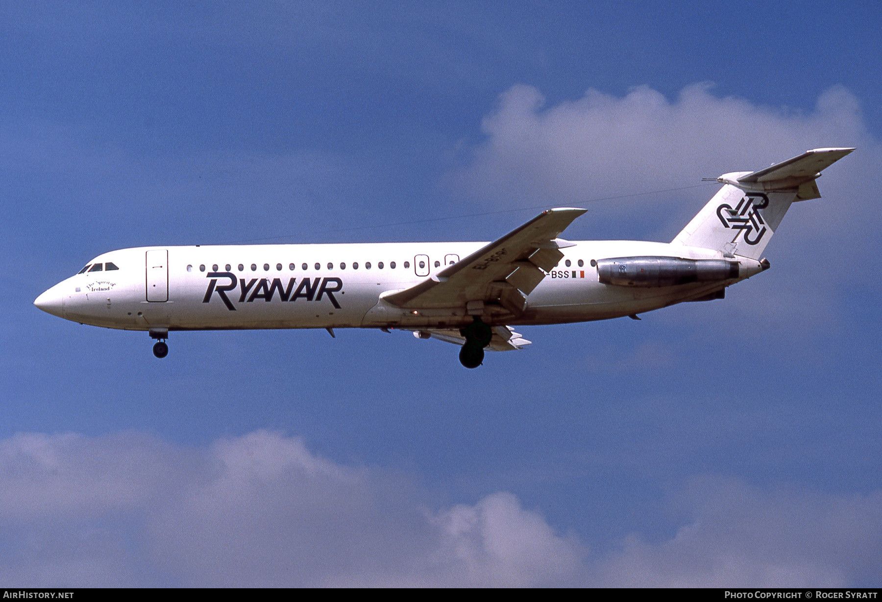 Aircraft Photo of EI-BSS | British Aerospace Rombac 111-561RC One-Eleven | Ryanair | AirHistory.net #779679