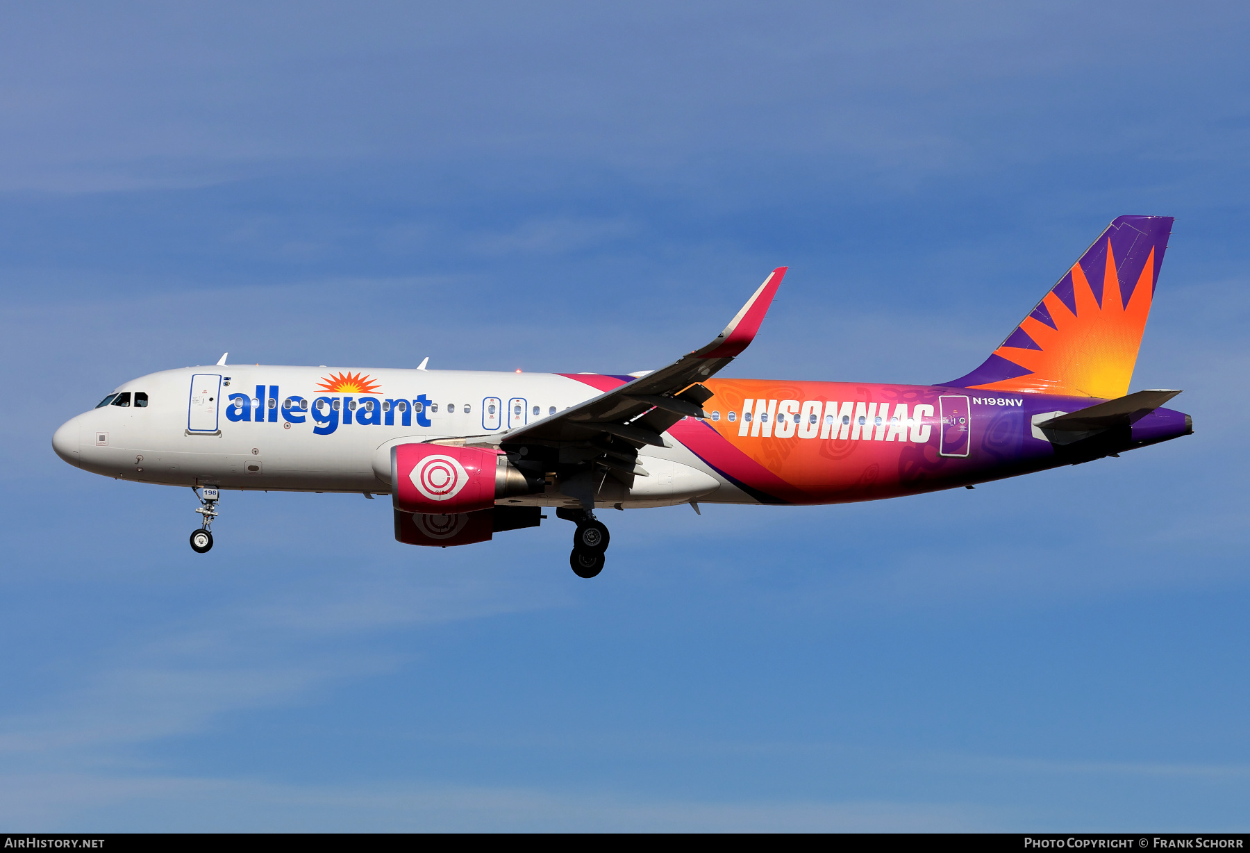 Aircraft Photo of N198NV | Airbus A320-214 | Allegiant Air | AirHistory.net #779680