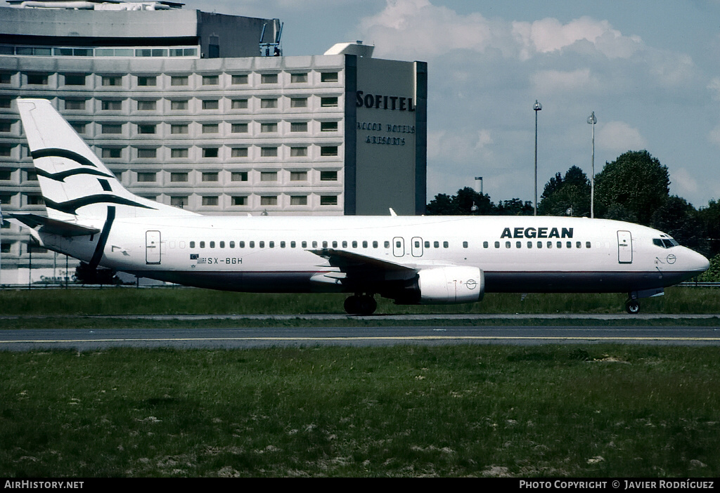 Aircraft Photo of SX-BGH | Boeing 737-4Y0 | Aegean Airlines | AirHistory.net #779692