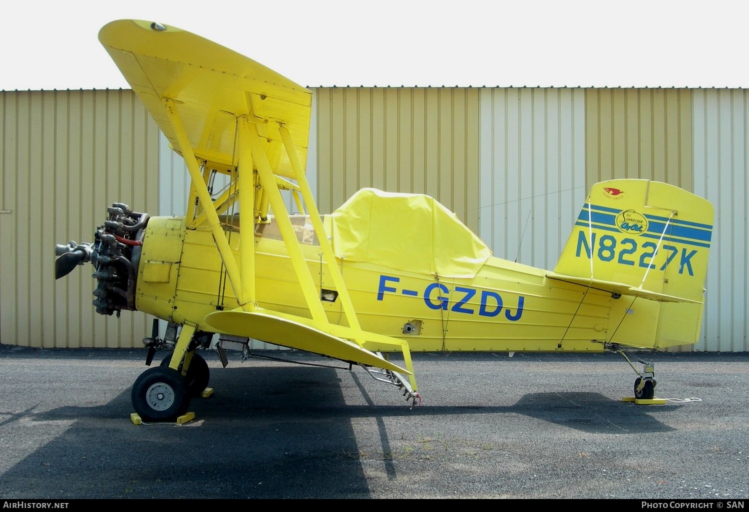 Aircraft Photo of F-GZDJ / N8227K | Grumman G-164B Ag-Cat | AirHistory.net #779709