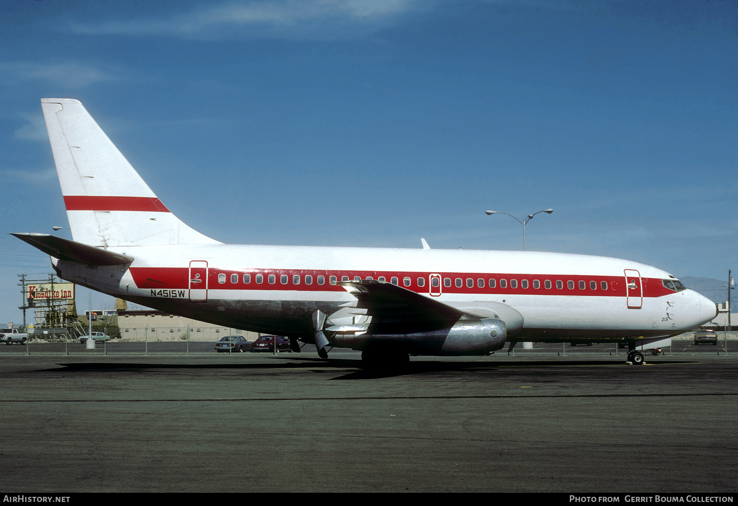 Aircraft Photo of N4515W | Boeing 737-247 | EG & G - Edgerton, Germeshausen, and Grier | AirHistory.net #779726
