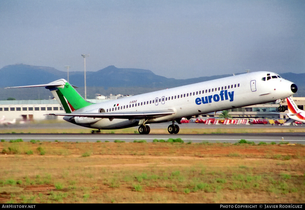 Aircraft Photo of I-FLYZ | McDonnell Douglas DC-9-51 | Eurofly | AirHistory.net #779730