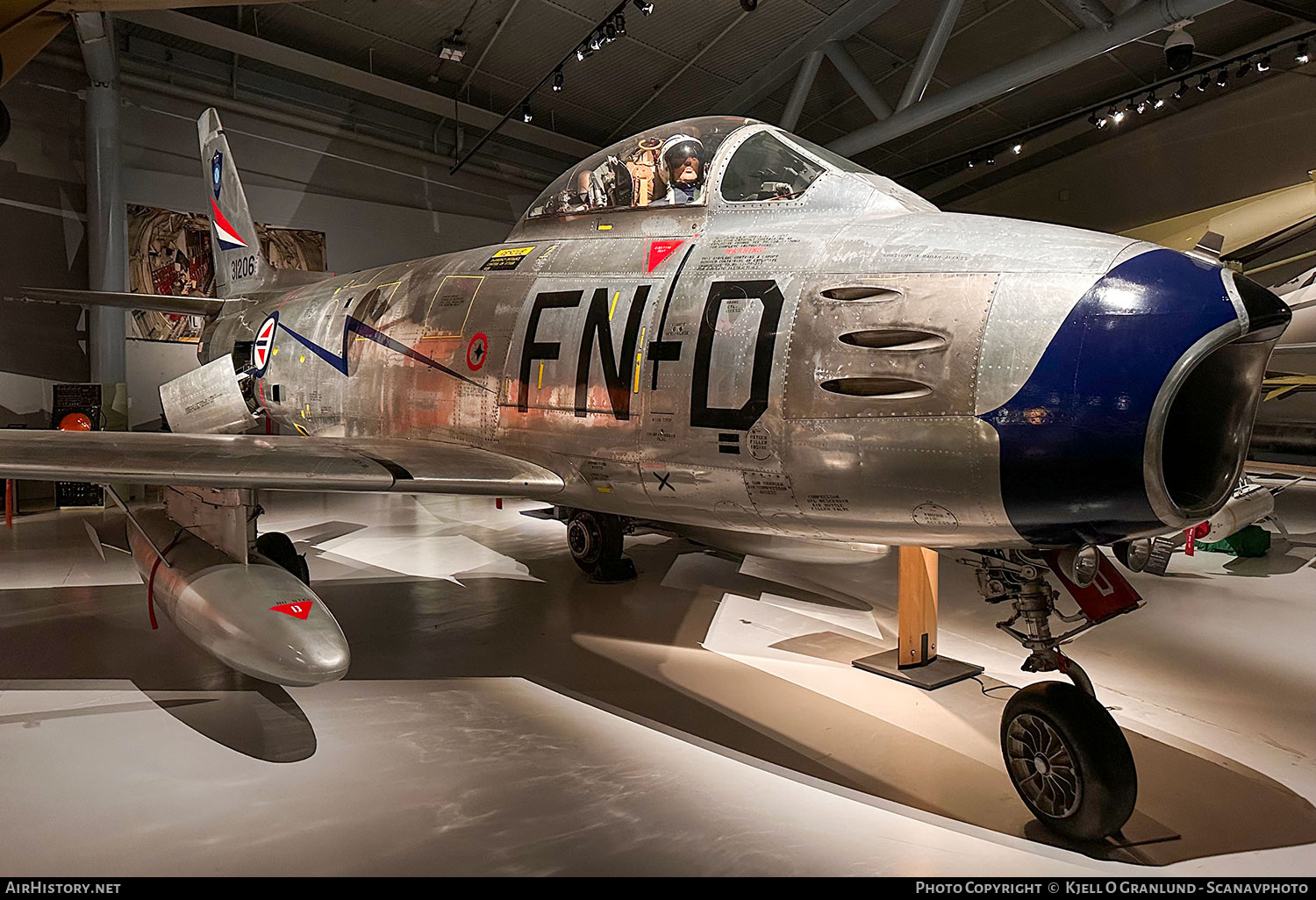 Aircraft Photo of 31206 | North American F-86F Sabre | Norway - Air Force | AirHistory.net #779732