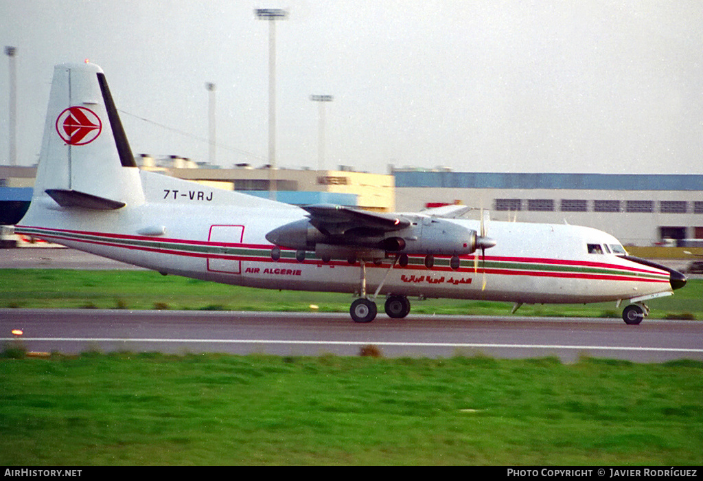 Aircraft Photo of 7T-VRJ | Fokker F27-400M Troopship | Air Algérie | AirHistory.net #779737