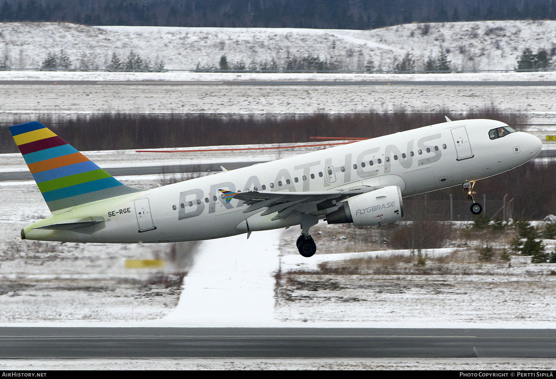 Aircraft Photo of SE-RGE | Airbus A319-112 | Braathens International Airways | AirHistory.net #779758