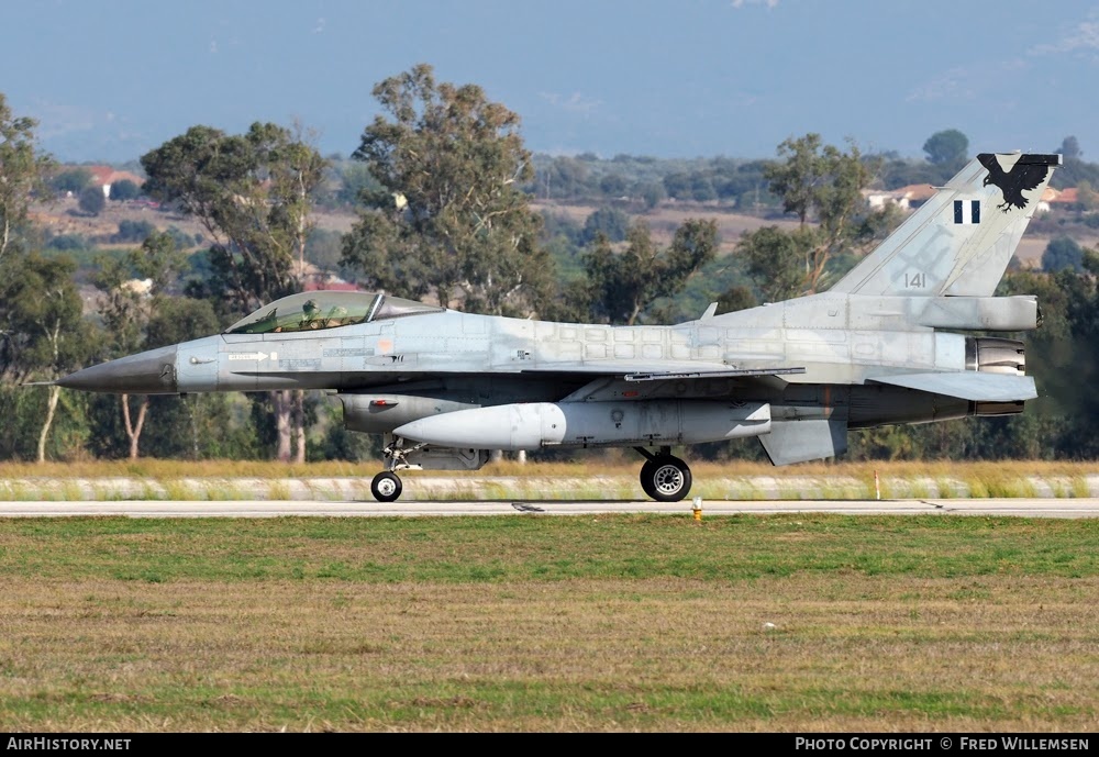 Aircraft Photo of 141 | General Dynamics F-16C Fighting Falcon | Greece - Air Force | AirHistory.net #779766